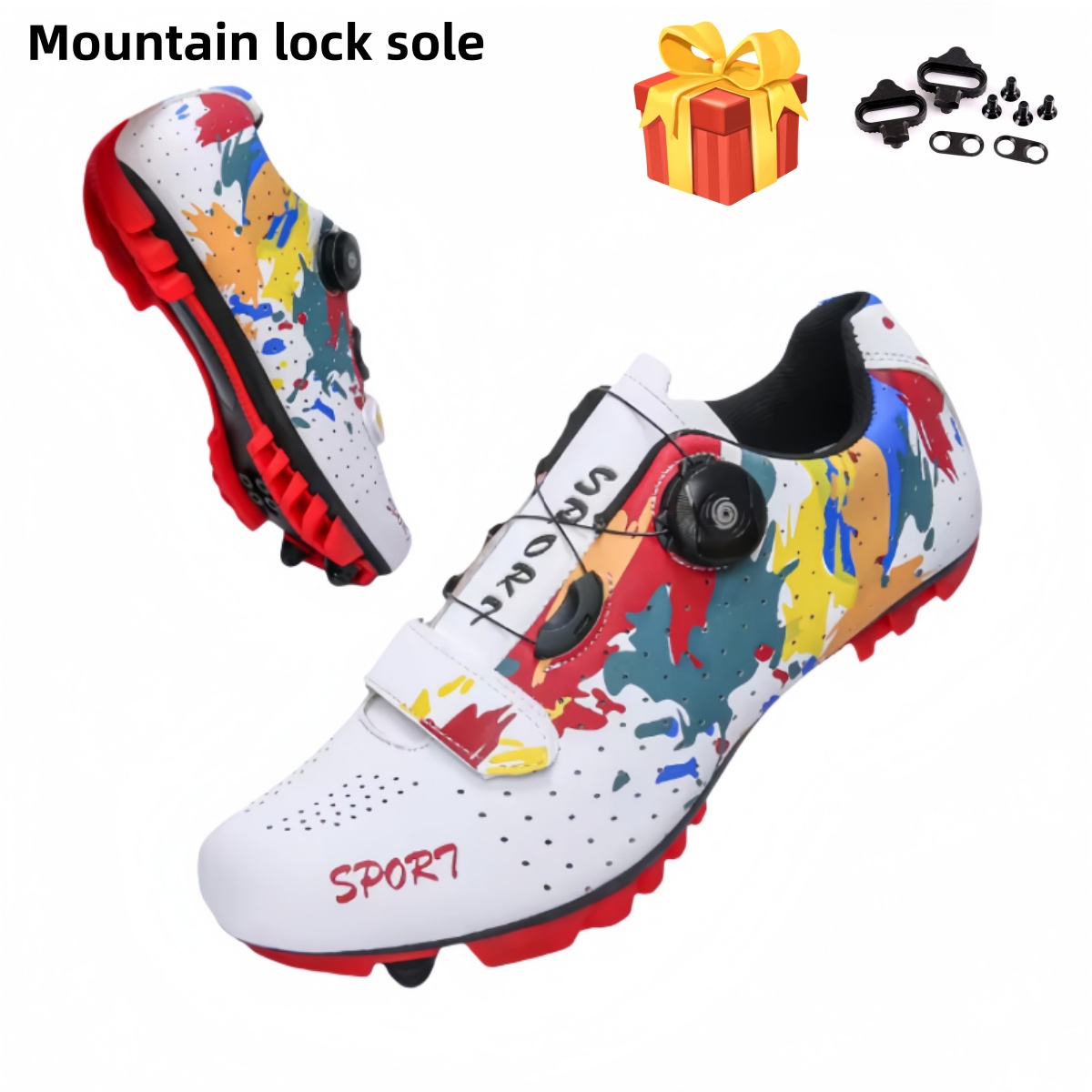 Cycling Shoes For Commute - Wielrenfietsschoenen SPD, lichtgewicht en slijtvast, geschikt
