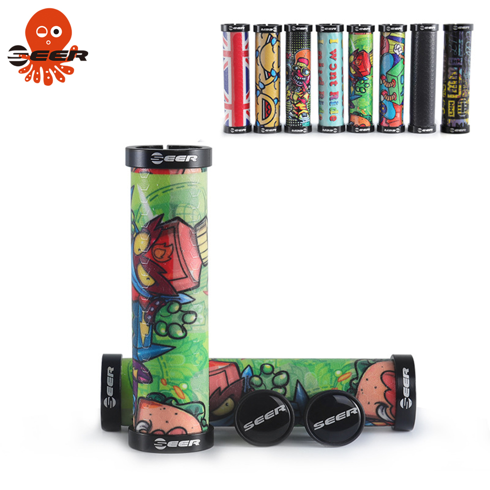 Commuter Bike Lock - SEER MTB Fietsstuur Siliconen Grips Cover