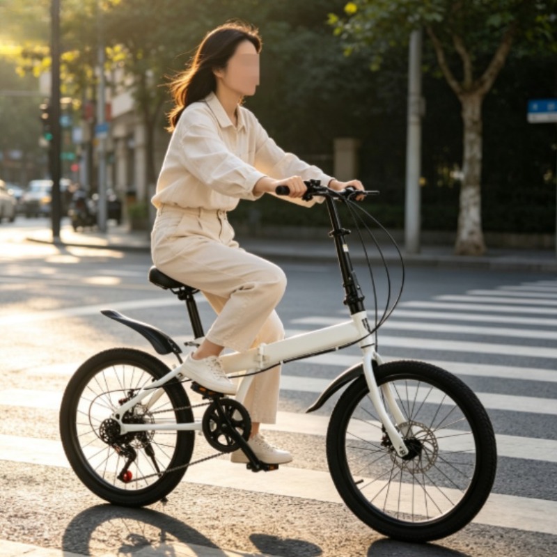 Cycling In City - Vouwfiets 20 inch heren dames volwassenen