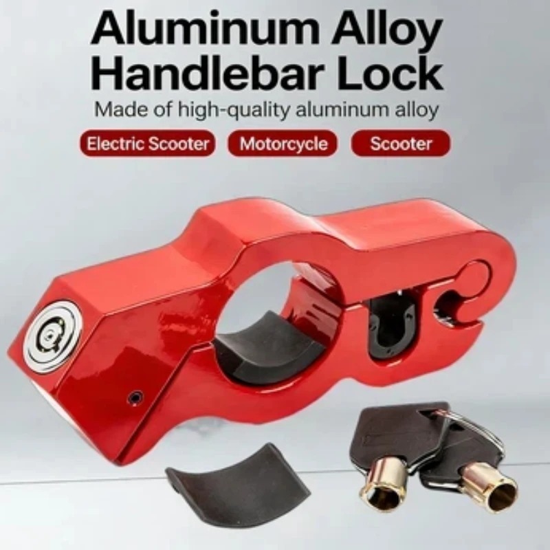 Commuter Bike Lock - Zwaar uitgevoerd stalen motorfietsstuur slot anti-diefstal