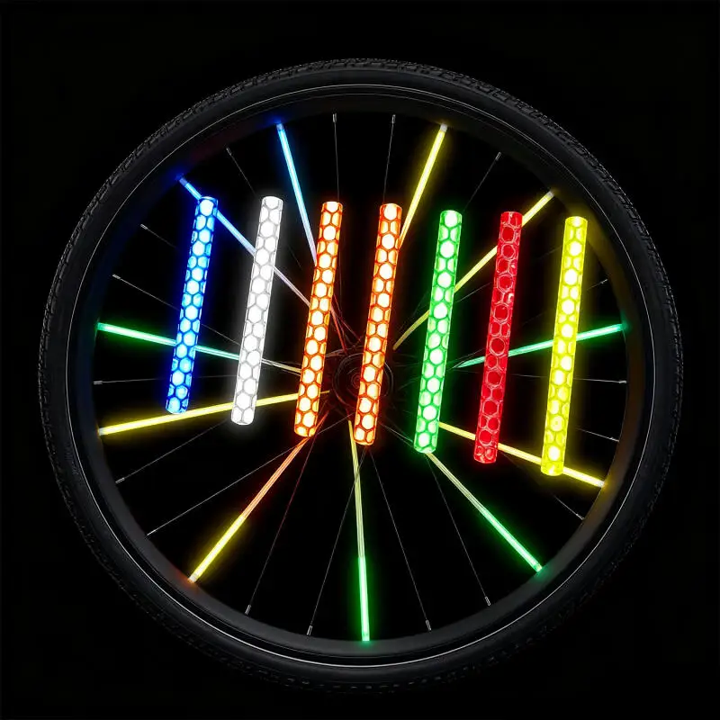 Kleurrijke Fietswiel Spaak Ref - Spoke Reflector Set recensie en prijs