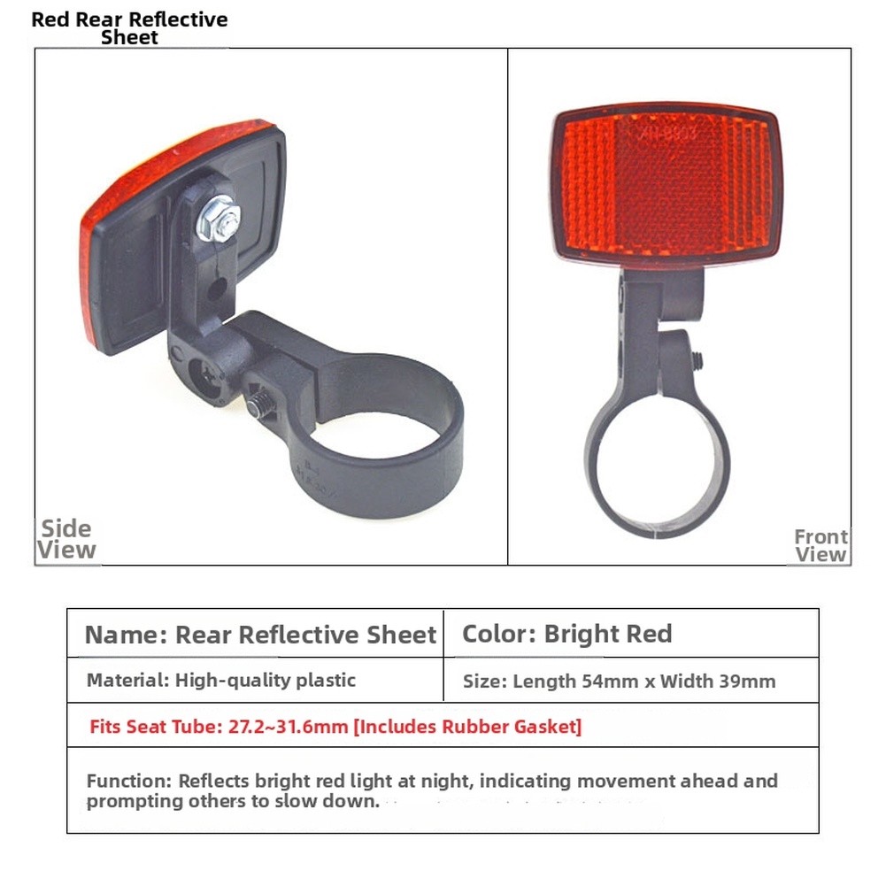 Fietsspaakreflectorenset voor  - Spoke Reflector Set recensie en prijs