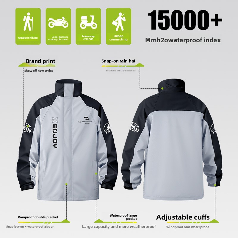 Robuust tweedelig motorregenpa - Cycling Commute Rain recensie en prijs
