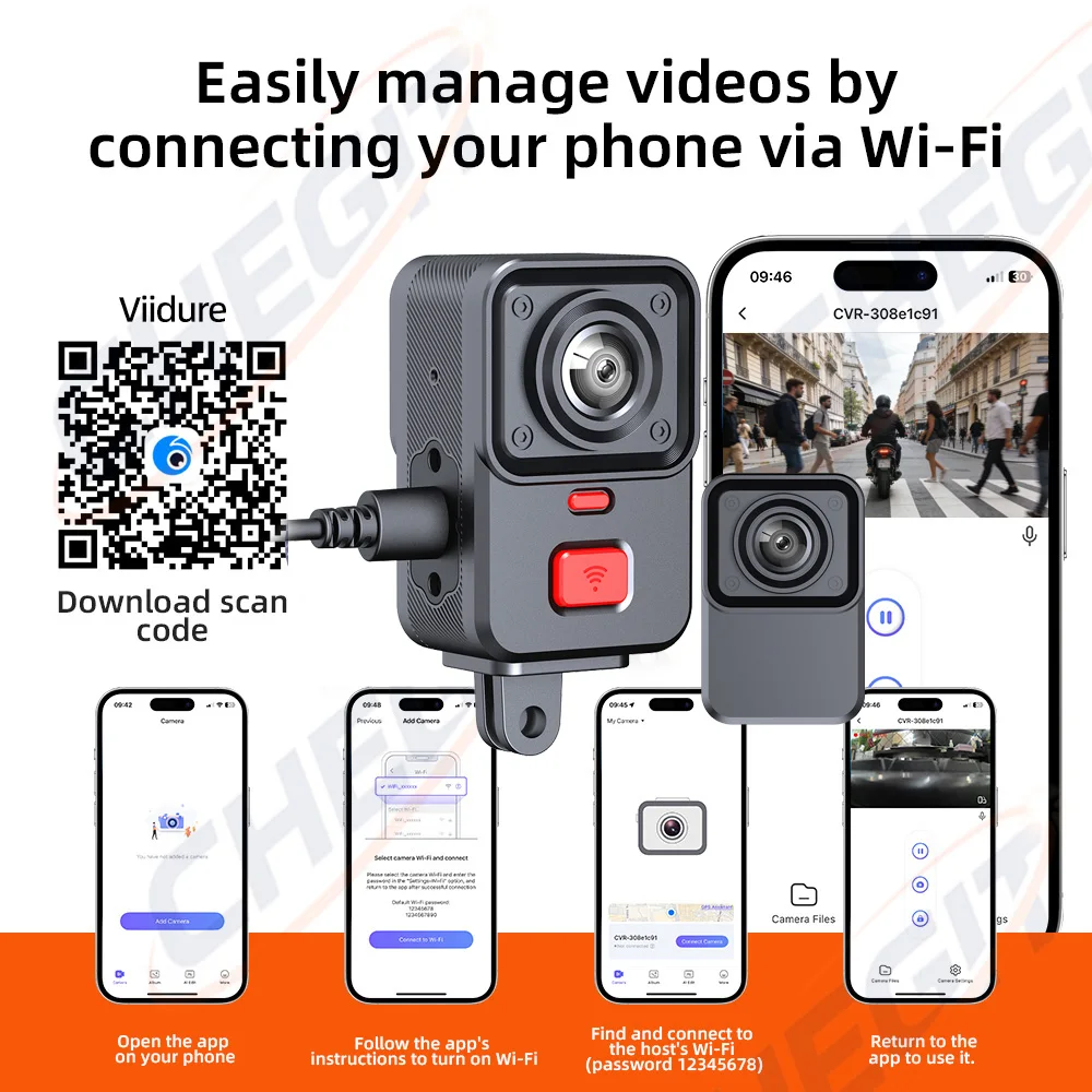 2 Camera Motorfiets DVR 2K HD  - Cycling Loop recensie en prijs