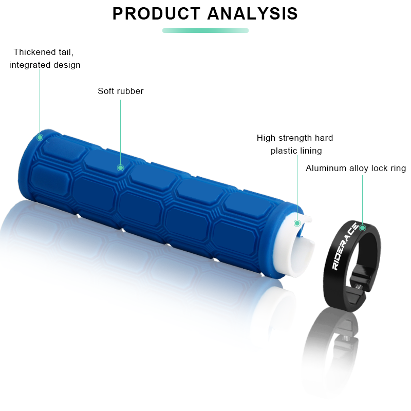 RIDERACE Fietsstuurhoes Rubber - Commuter Bike Lock recensie en prijs